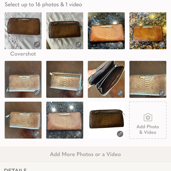 Brahman ladies preowned Cordelia wallet good condition 4 1/2 x 8” - Picture 13 of 14